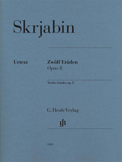 Vorderes Coverbild Zwölf Etüden op. 8