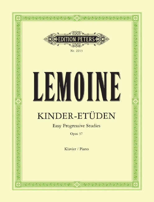 Anderes Coverbild Kinder-Etüden op. 37