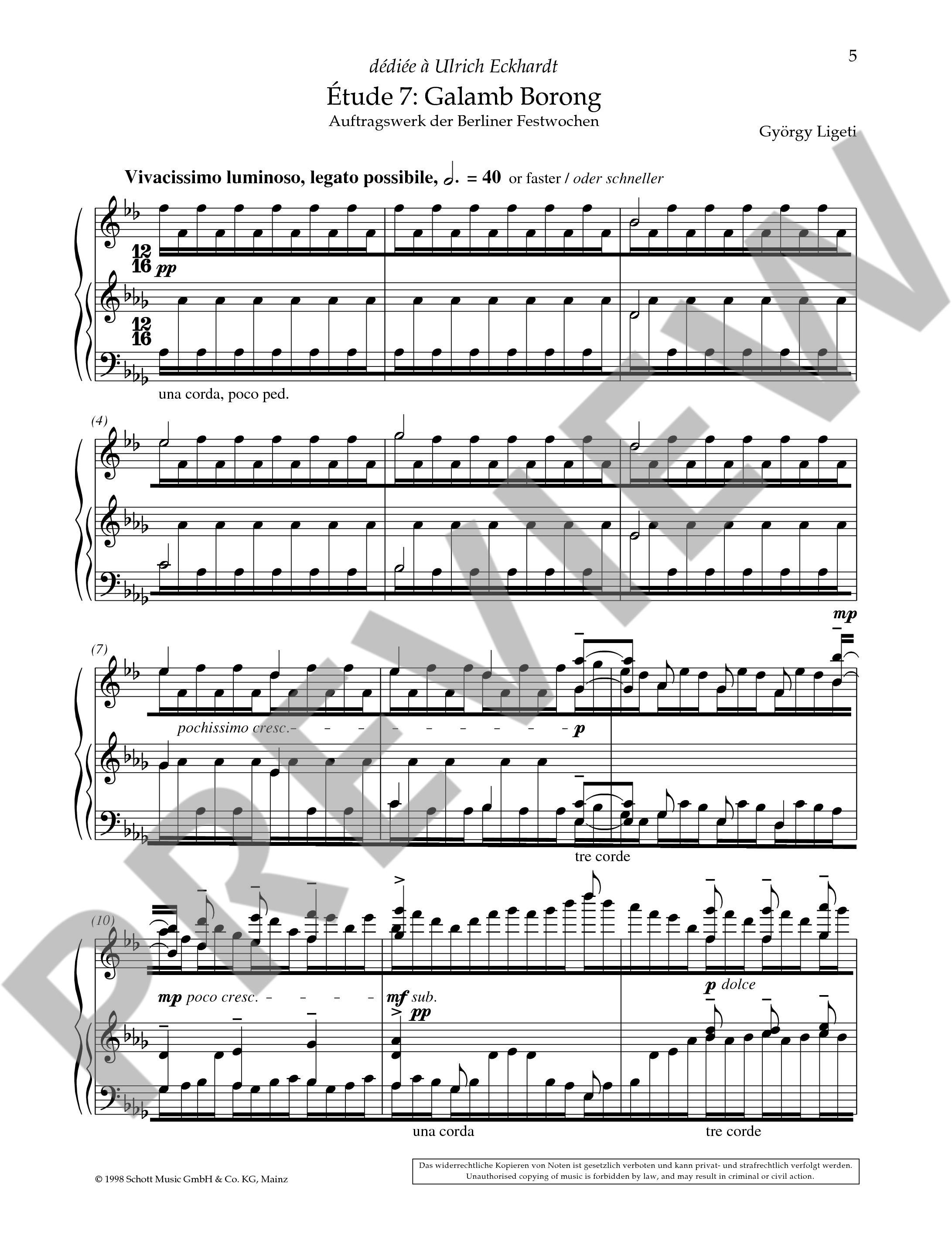 Anderes Coverbild Études pour piano Band 2