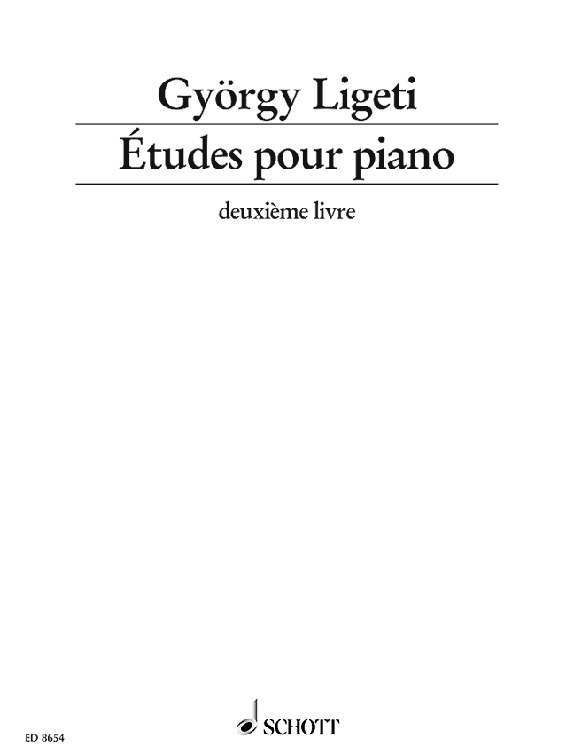Vorderes Coverbild Études pour piano Band 2