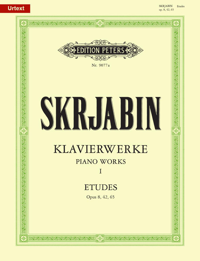 Vorderes Coverbild Ausgewählte Klavierwerke, Band 1: Etüden