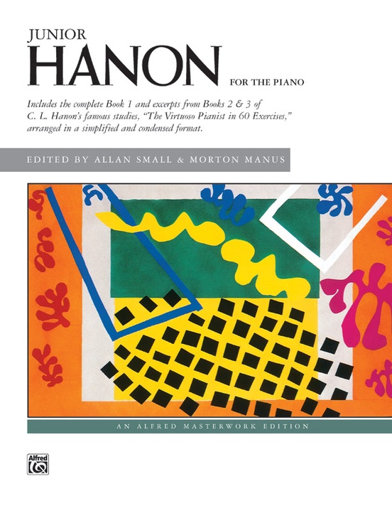 Vorderes Coverbild Junior Hanon