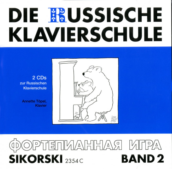 Vorderes Coverbild Die Russische Klavierschule Band 2