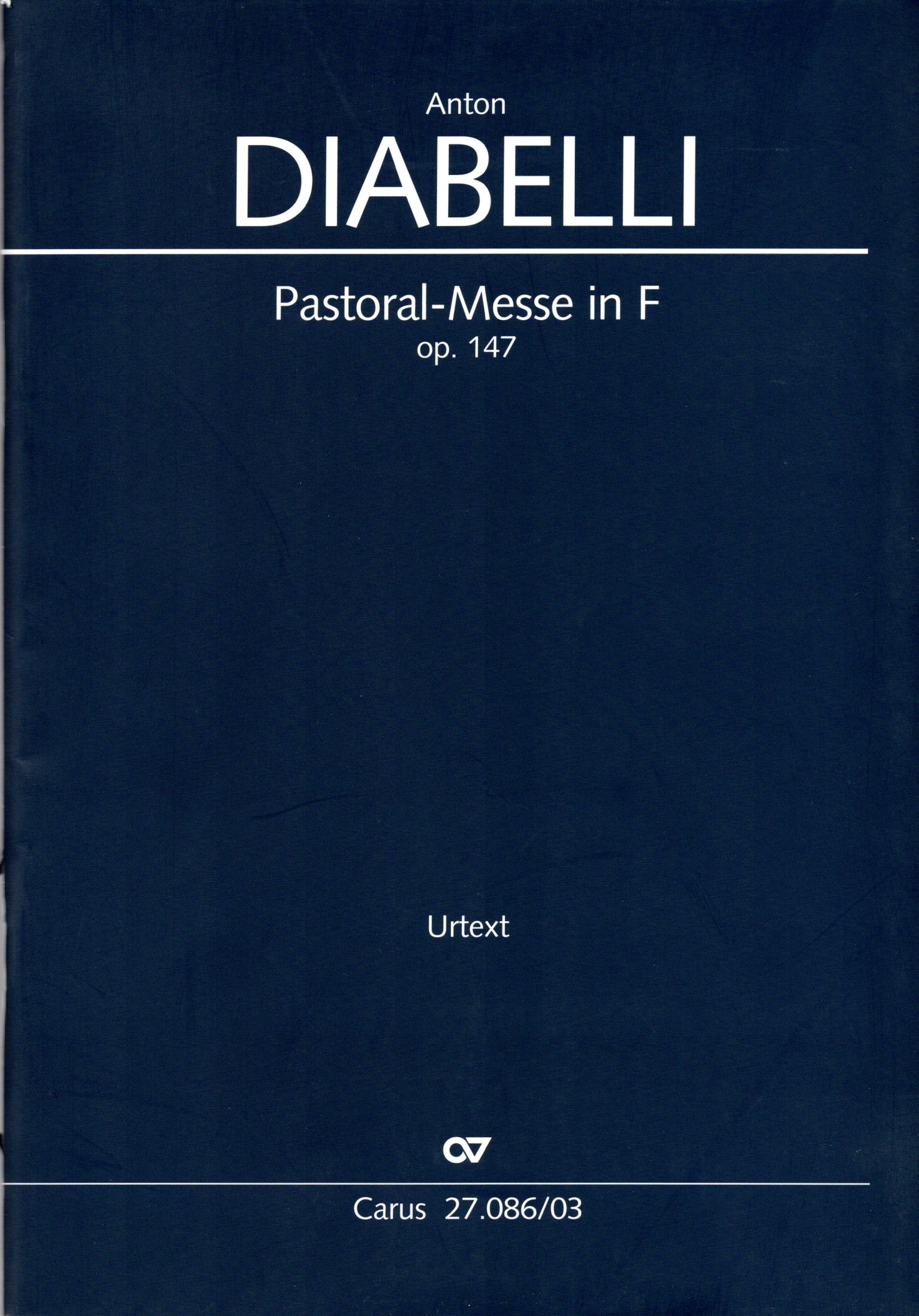 Vorderes Coverbild Pastoral-Messe in F F-Dur op. 147