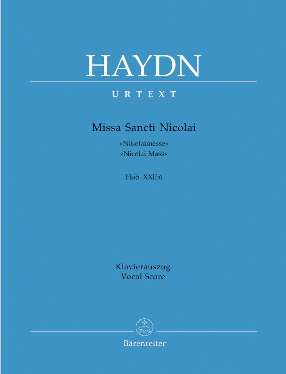 Anderes Coverbild Missa Sancti Nicolai Hob. XXII:6 "Nicolaimesse"
