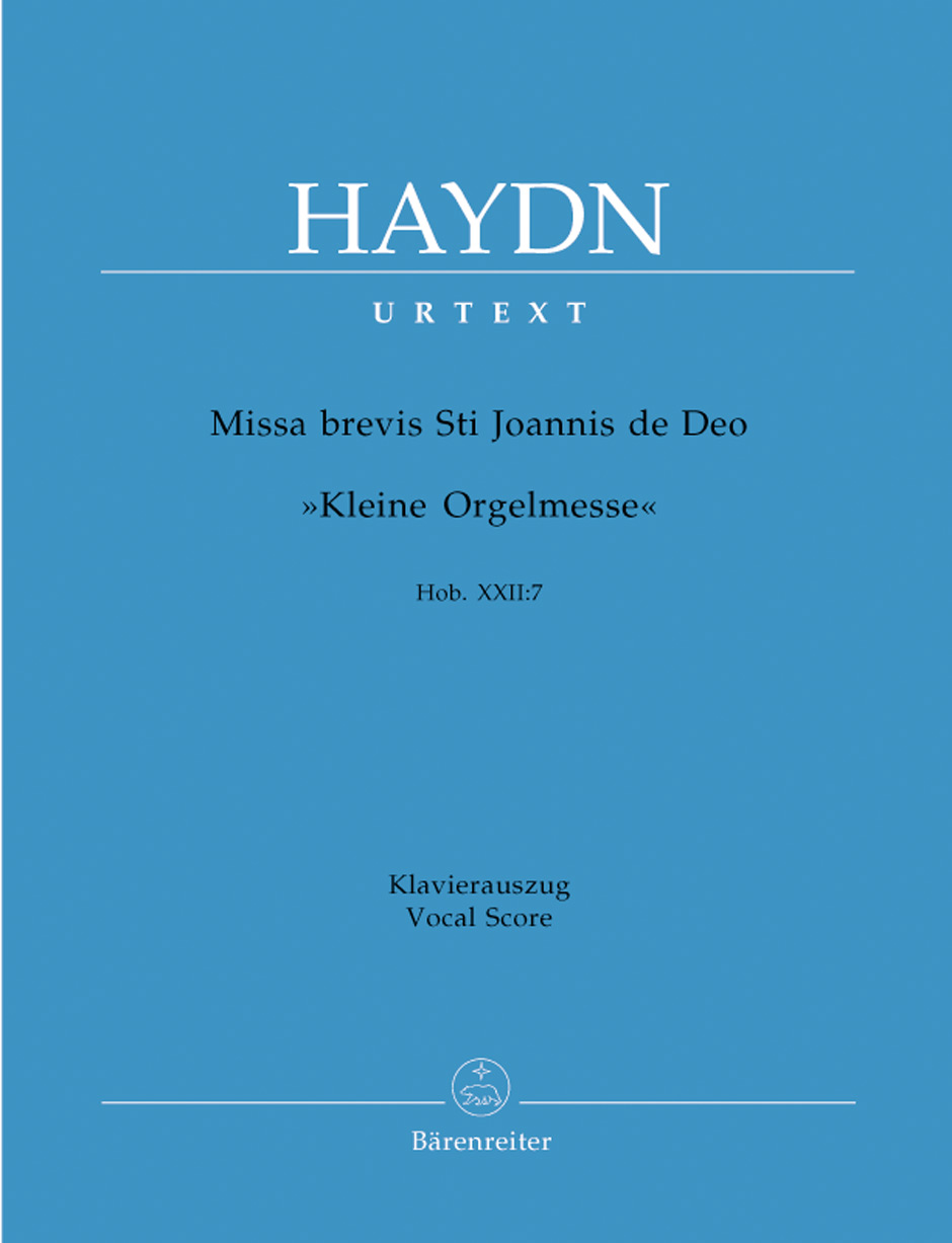 Vorderes Coverbild Missa brevis St. Joannis de Deo Hob. XXII:7 "Kleine Orgelmesse"