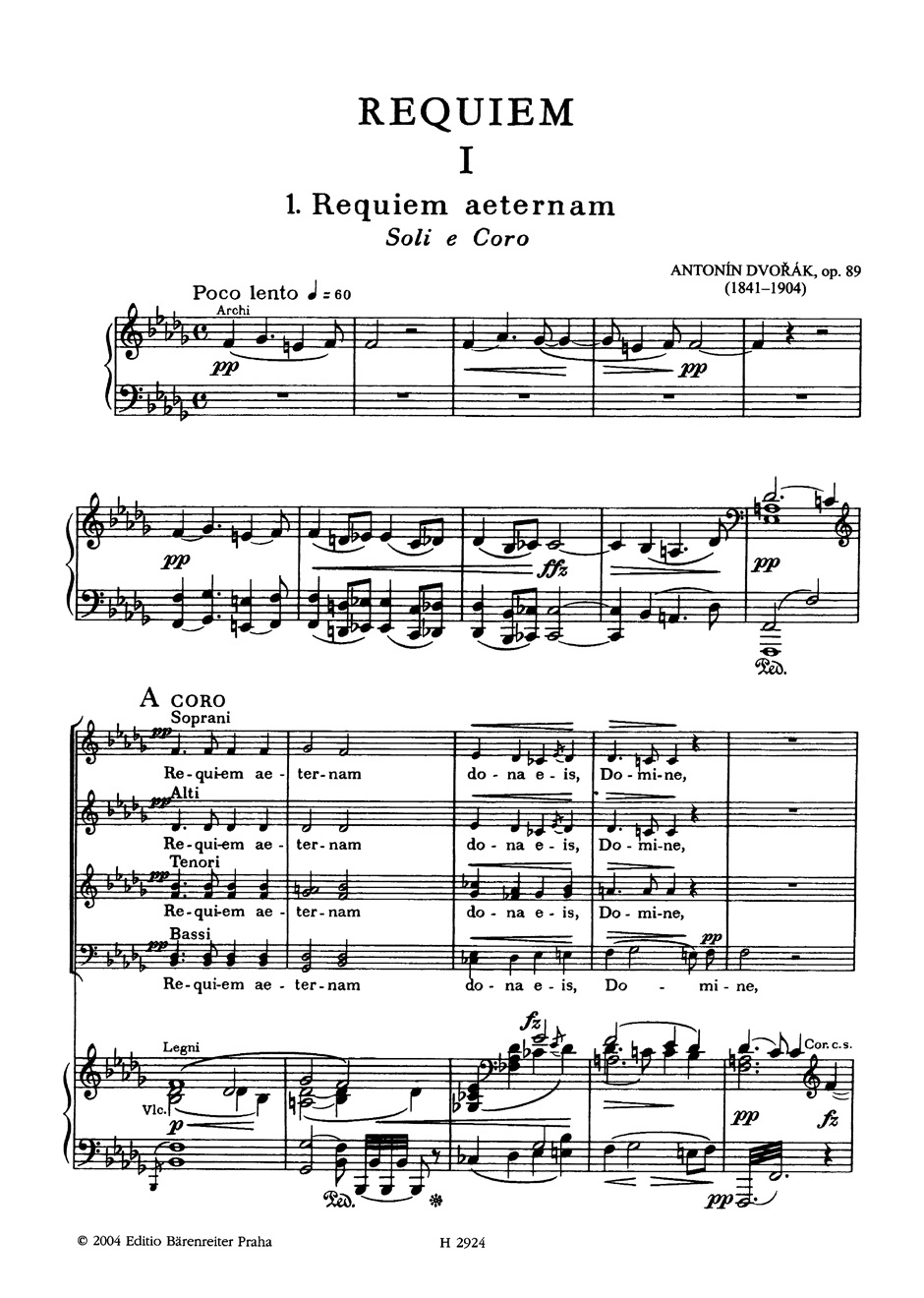 Anderes Coverbild Requiem op. 89