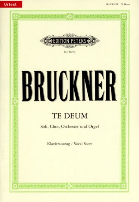 Vorderes Coverbild Te Deum C-Dur