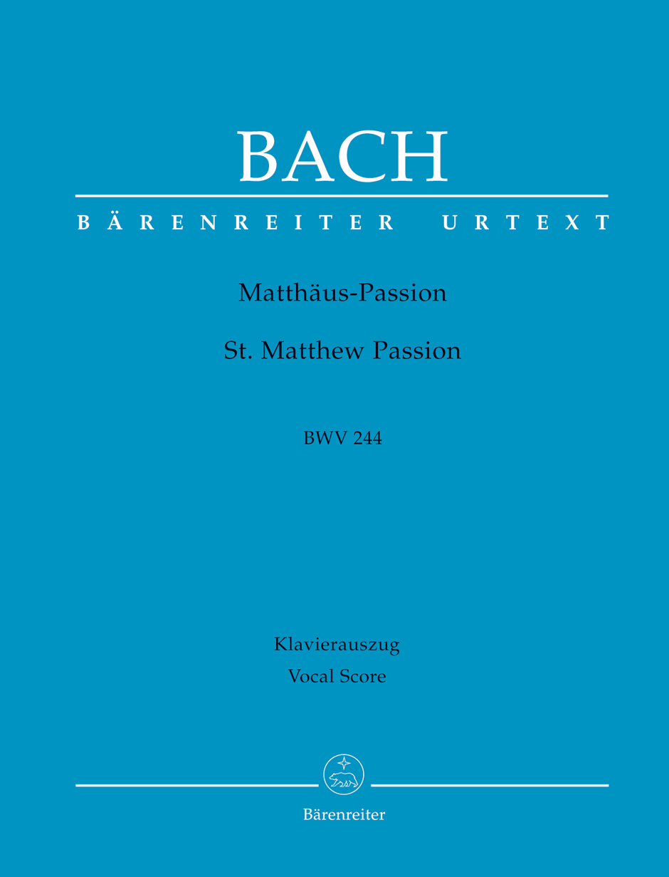 Vorderes Coverbild Matthäus-Passion (St. Matthew Passion) BWV 244