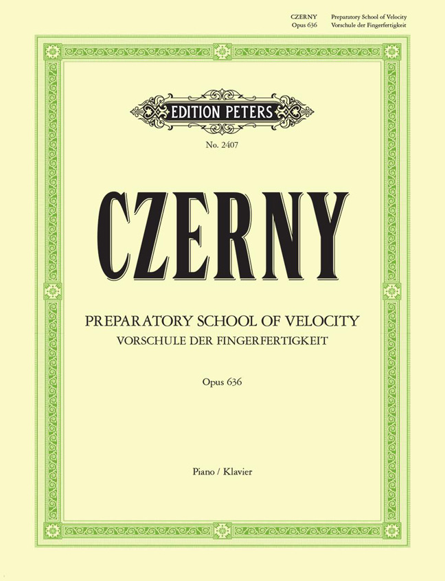 Vorderes Coverbild Vorschule der Fingerfertigkeit für Klavier op. 636