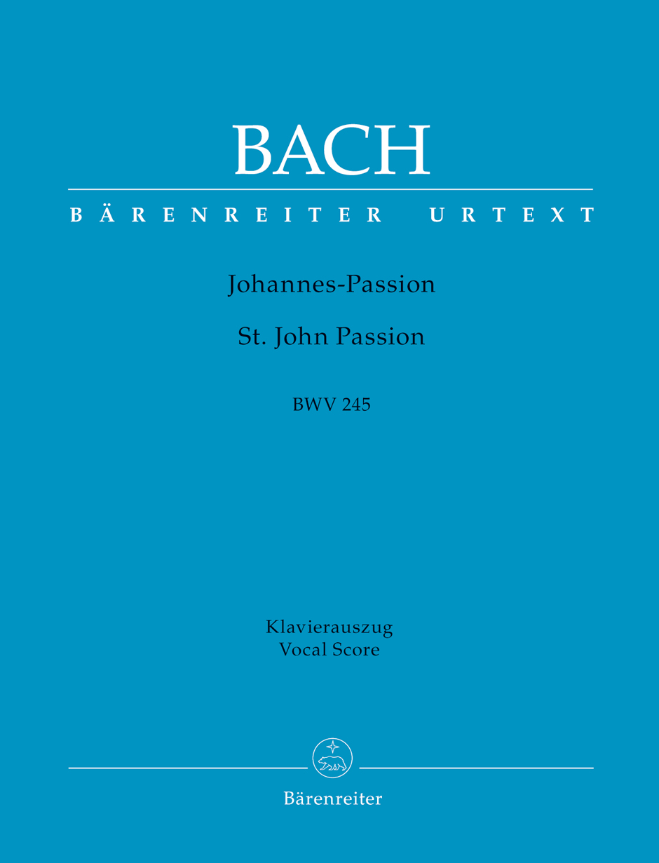 Vorderes Coverbild Johannes-Passion (St. John Passion) BWV 245