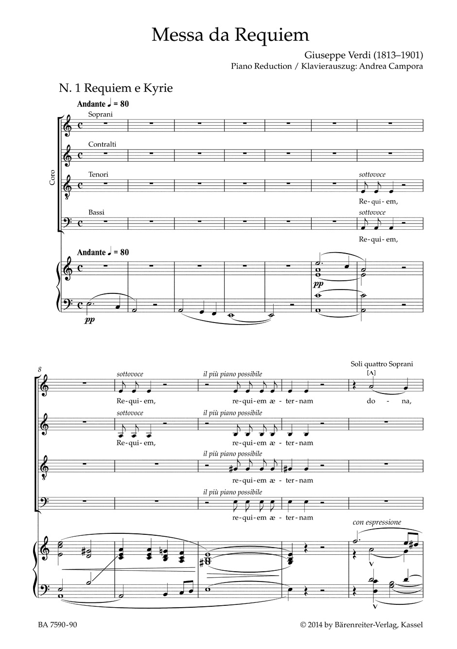 Anderes Coverbild Messa da Requiem