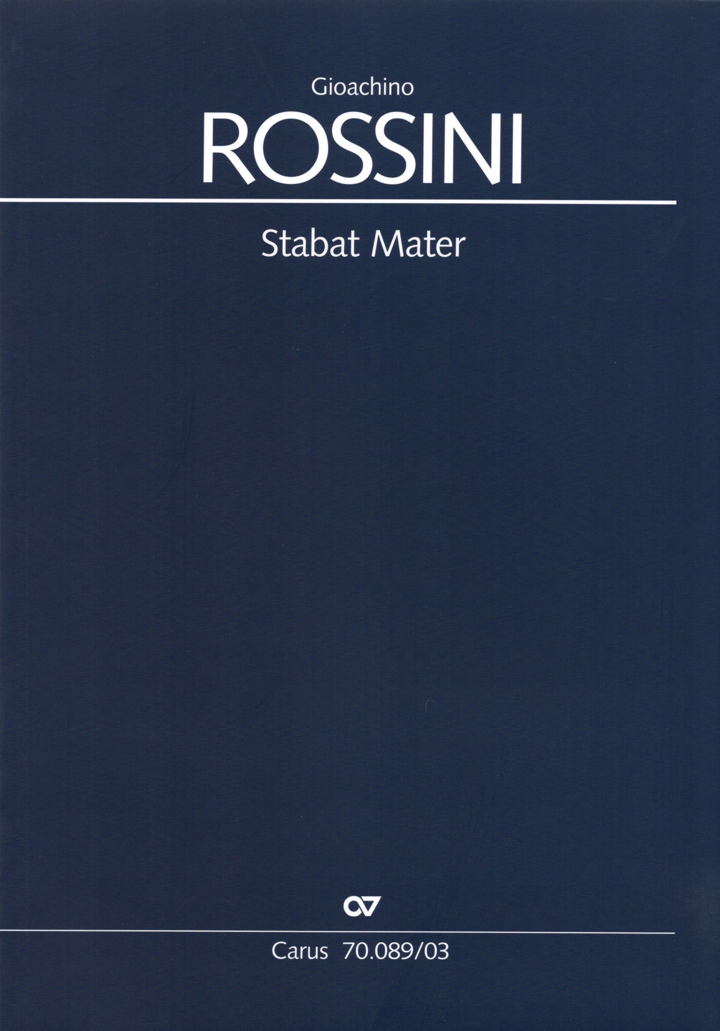Vorderes Coverbild Stabat Mater