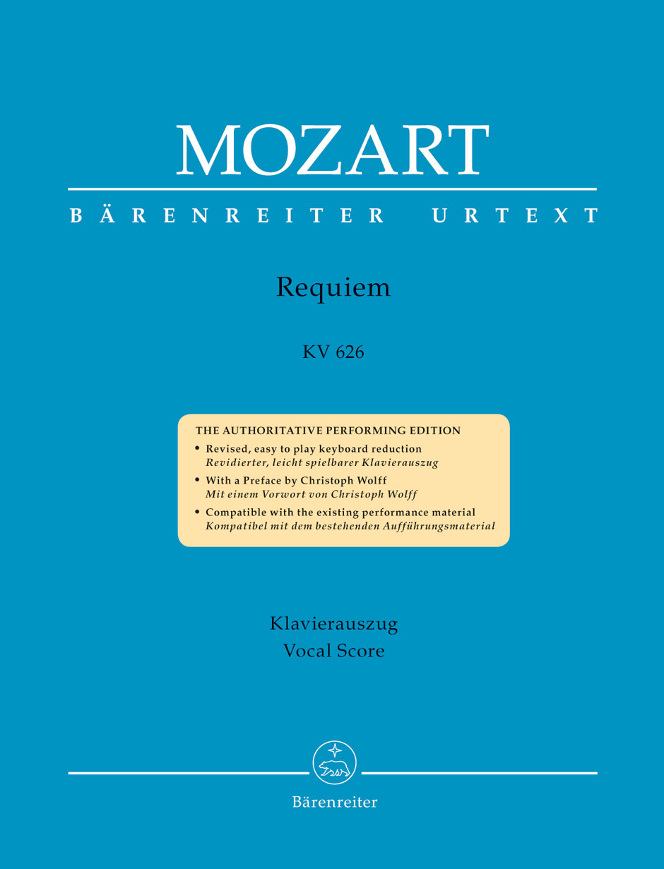 Vorderes Coverbild Requiem KV 626