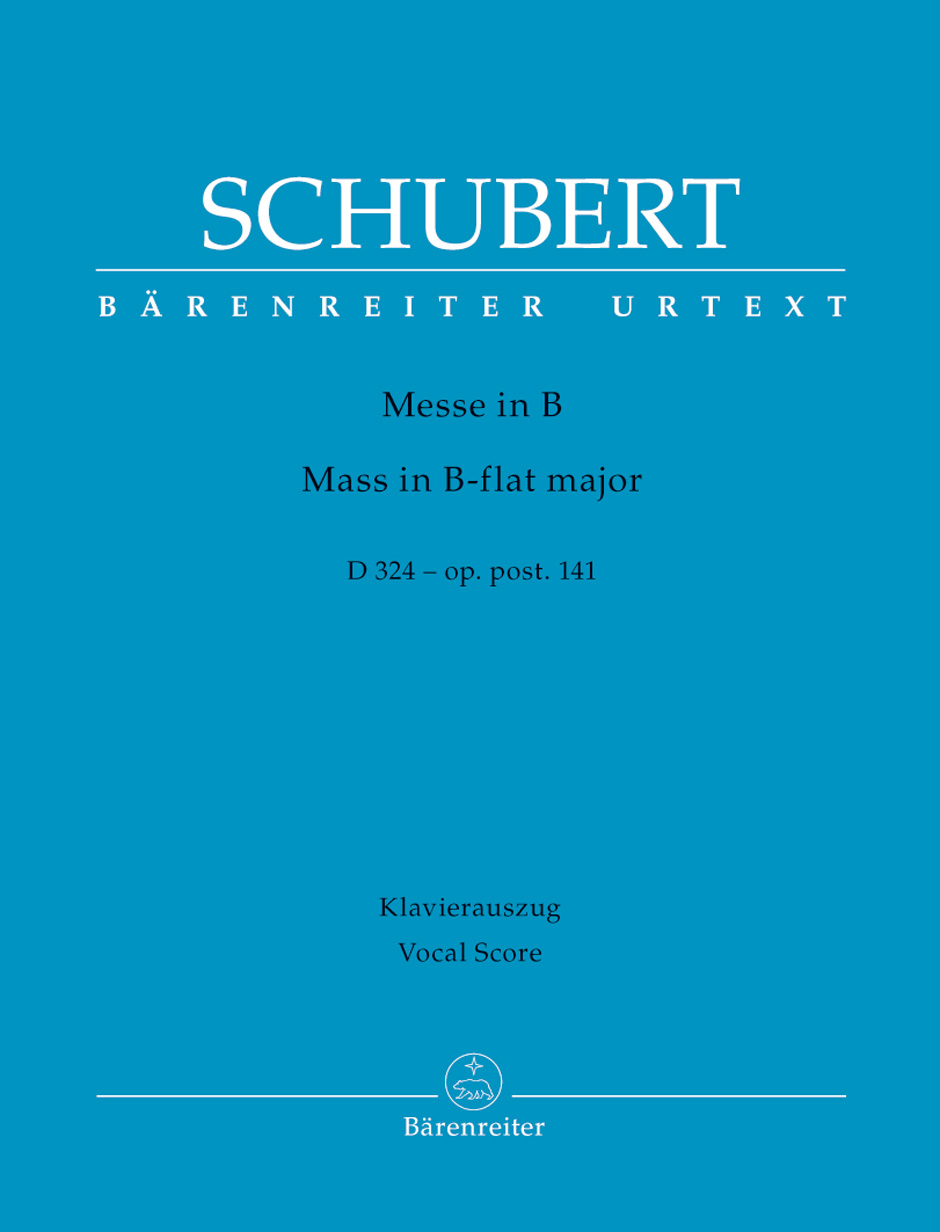Vorderes Coverbild Messe B-Dur op. post.141 D 324