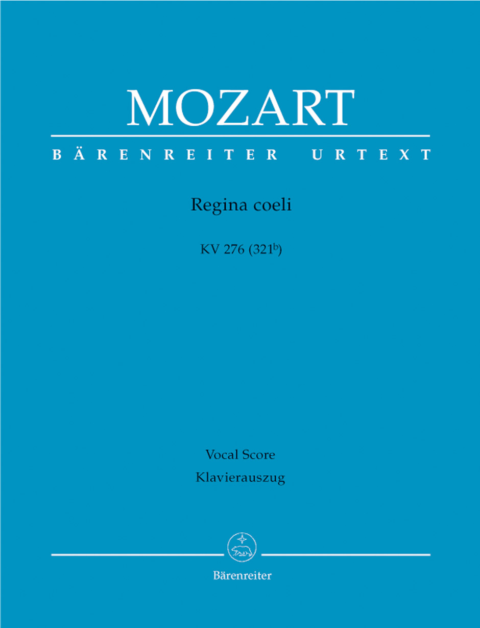 Vorderes Coverbild Regina coeli KV 276 (321b)