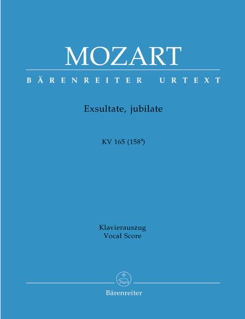 Anderes Coverbild Exsultate, jubilate KV 165 (158a)