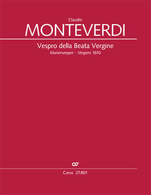Vorderes Coverbild Vespro della Beata Vergine SV 206