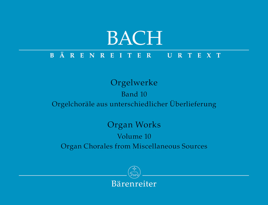 Vorderes Coverbild Orgelchoräle aus unterschiedlicher Überlieferung
