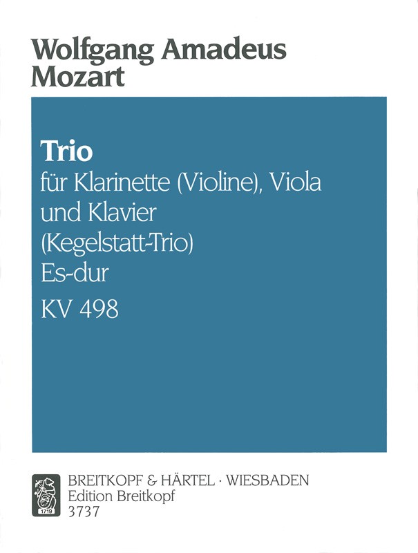Anderes Coverbild Trio Es-dur KV 498