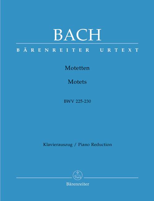 Anderes Coverbild Motetten BWV 225-230