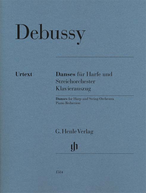 Vorderes Coverbild Danses für Harfe und Streichorchester