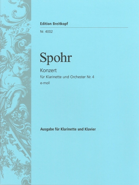 Anderes Coverbild Klarinettenkonzert Nr. 4 e-moll