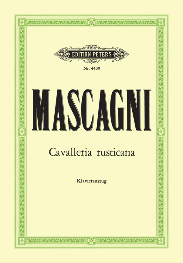 Vorderes Coverbild Cavalleria Rusticana (Sizilianische Bauernehre) (1890)