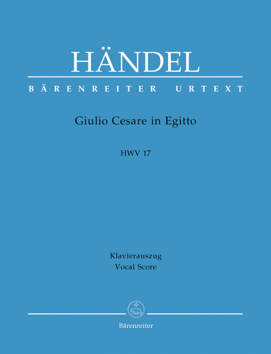 Vorderes Coverbild Giulio Cesare in Egitto (Julius Cäsar in Ägypten) HWV 17
