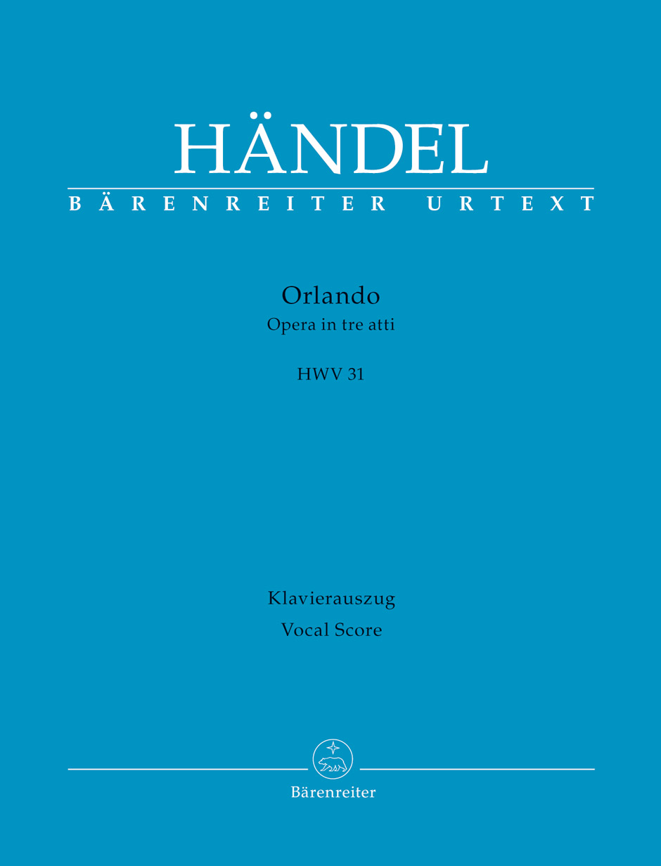 Vorderes Coverbild Orlando HWV 31