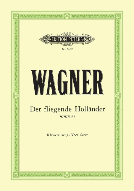 Vorderes Coverbild Der fliegende Holländer WWV 63