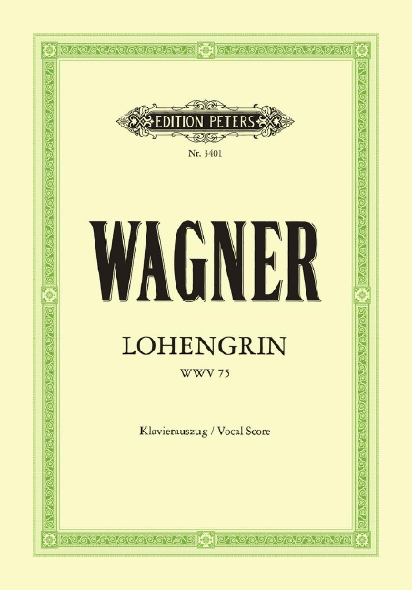 Vorderes Coverbild Lohengrin WWV 75