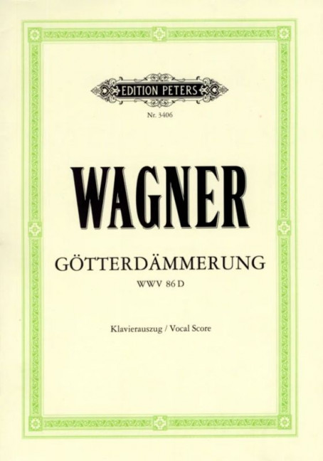 Vorderes Coverbild Götterdämmerung WWV 86d (1874)