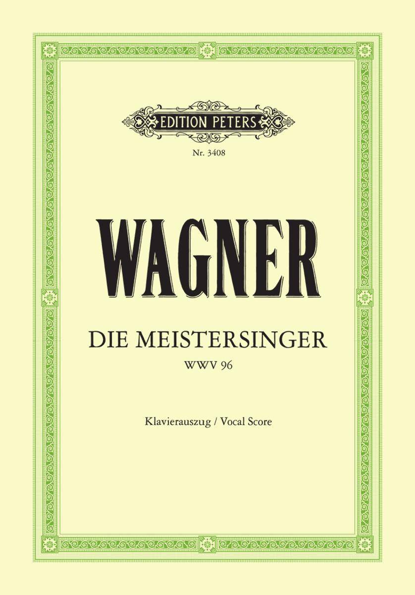 Vorderes Coverbild Die Meistersinger von Nürnberg WWV 96