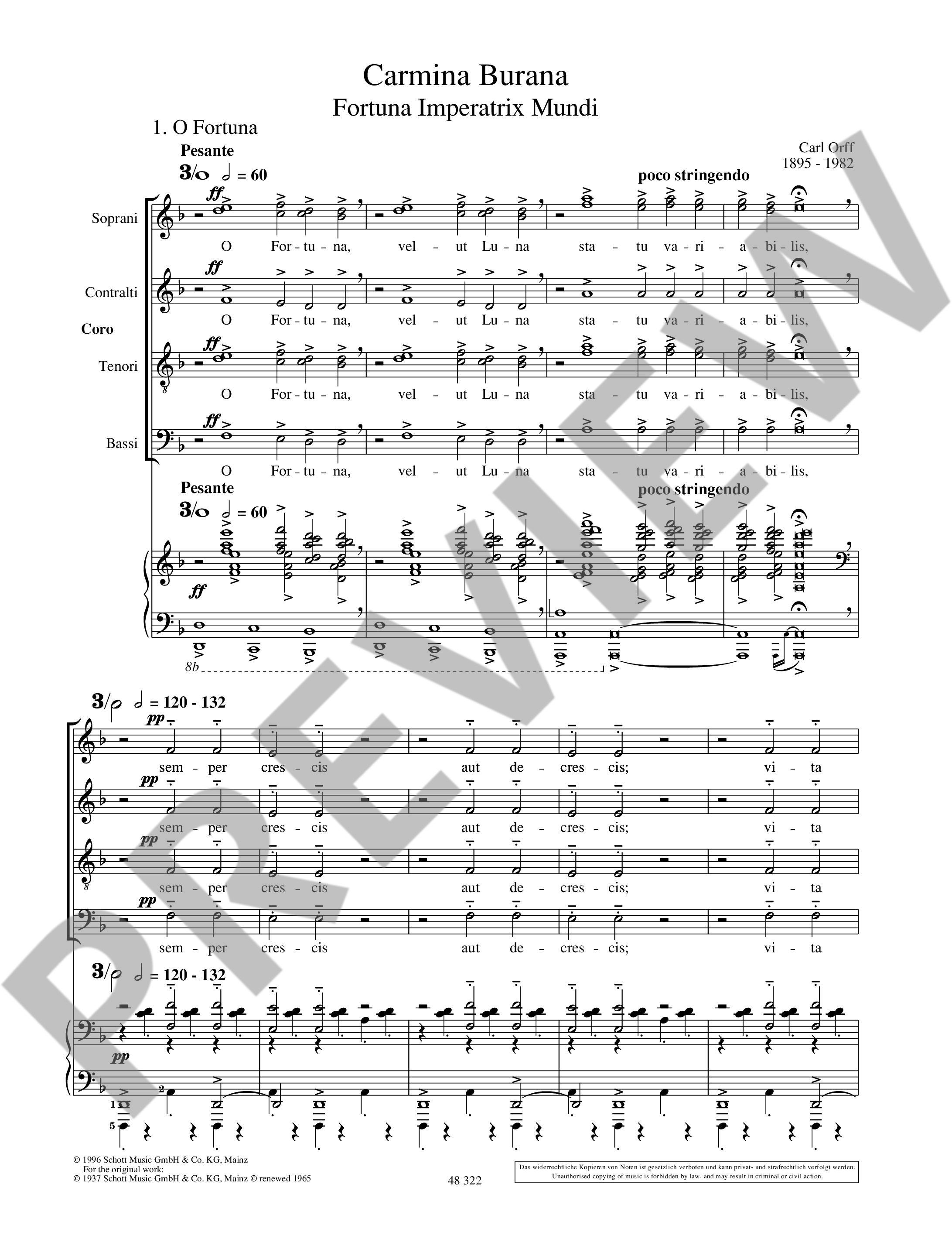 Anderes Coverbild Carmina Burana