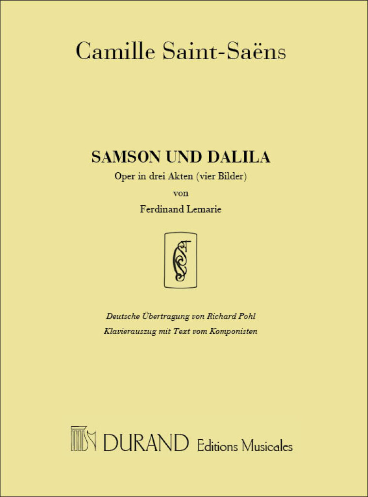 Anderes Coverbild Samson und Dalila
