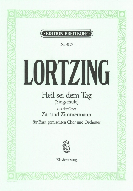Anderes Coverbild Zar und Zimmermann - Heil sei dem Tag