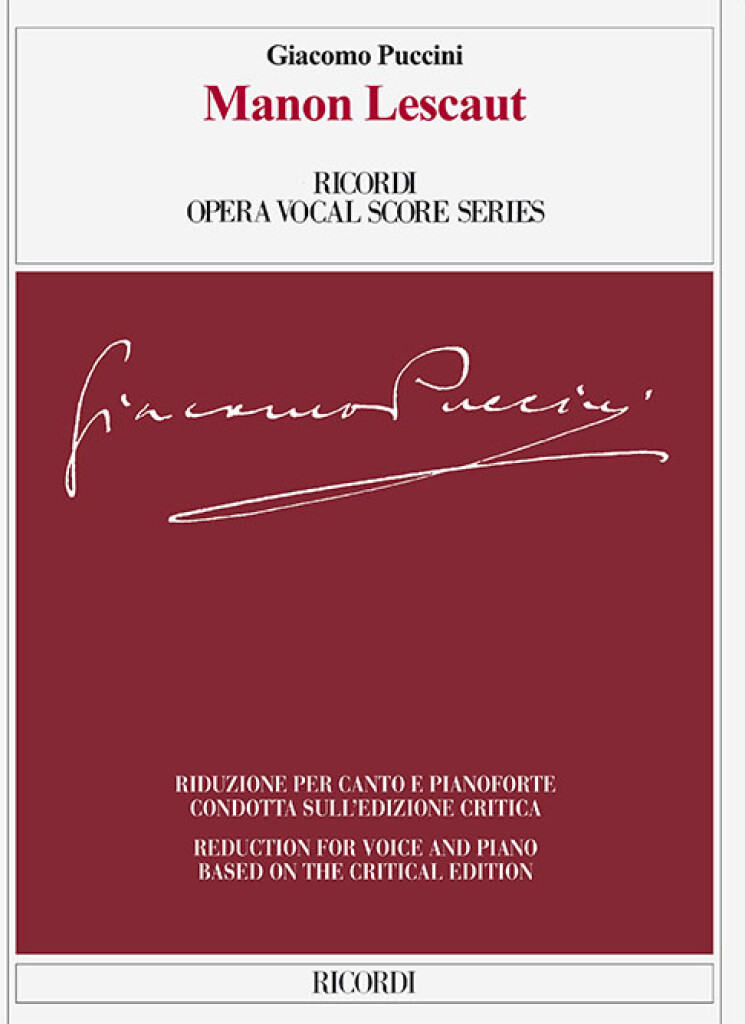 Anderes Coverbild Manon Lescaut