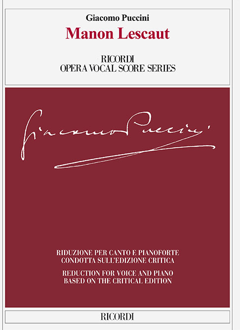 Vorderes Coverbild Manon Lescaut