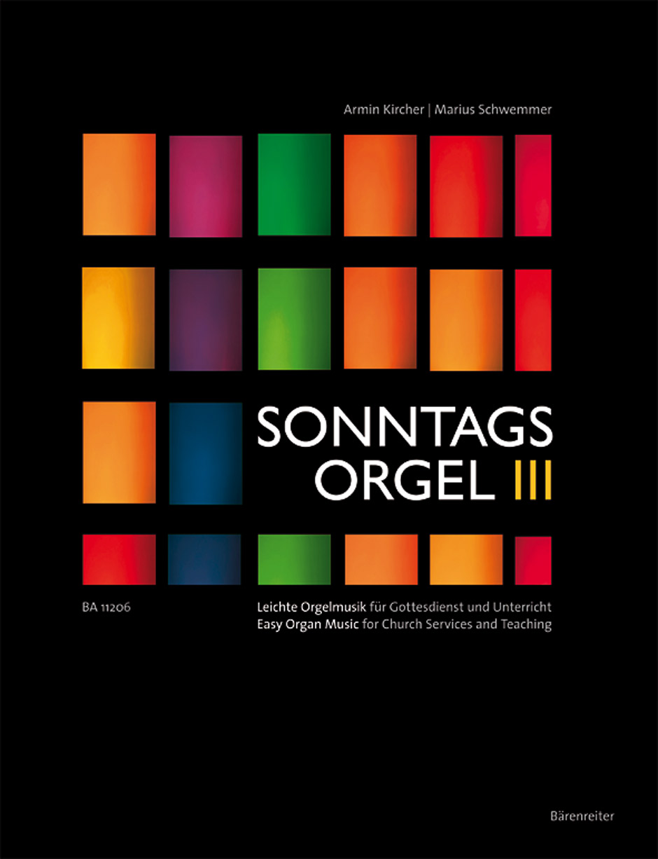 Vorderes Coverbild Sonntagsorgel, Band III
