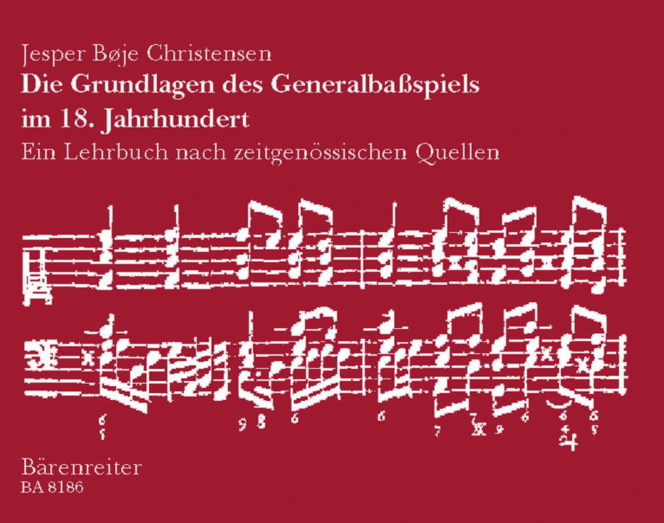 Anderes Coverbild Die Grundlagen des Generalbassspiels im 18. Jahrhundert