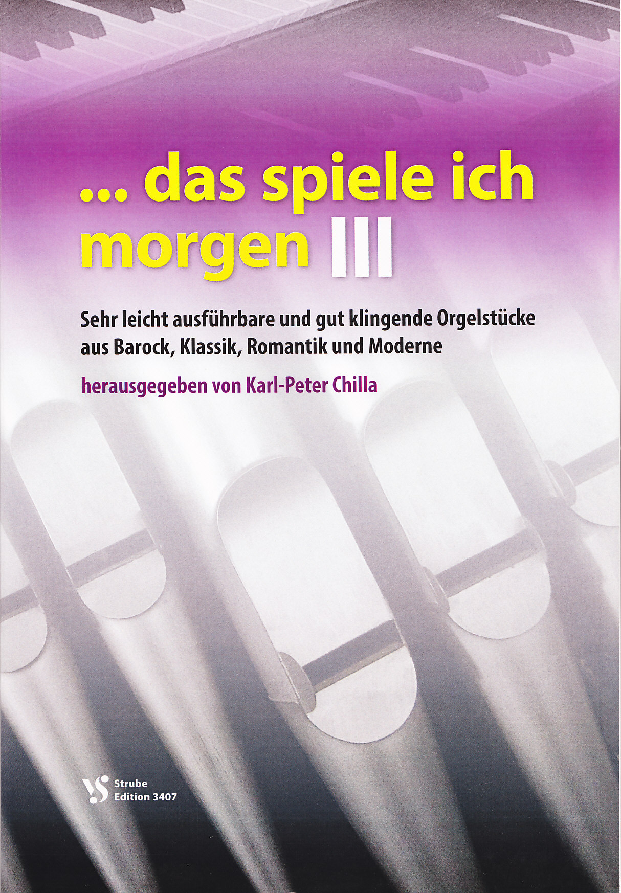 Vorderes Coverbild Das spiele ich morgen 3
