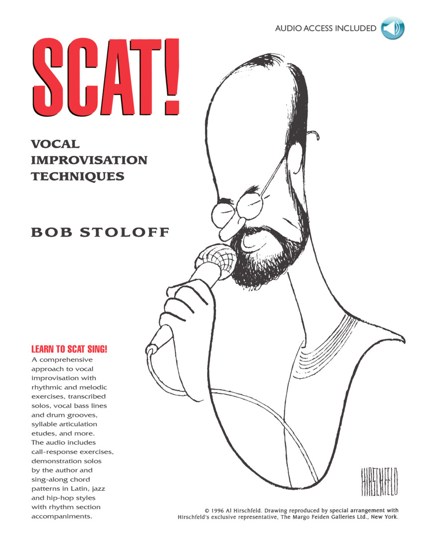 Vorderes Coverbild Scat - vocal improvisation techniques