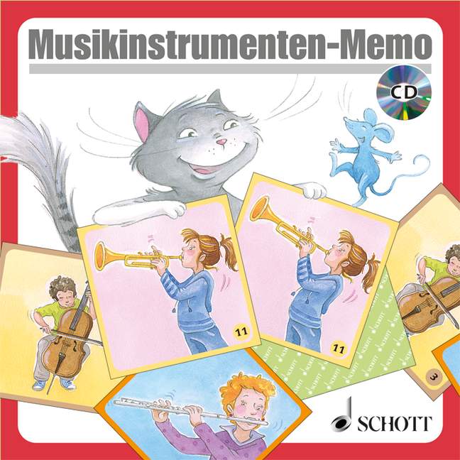 Vorderes Coverbild Musikinstrumenten-Memo