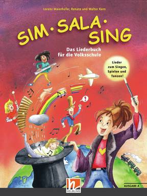 Vorderes Coverbild SIM SALA SING - Liederbuch