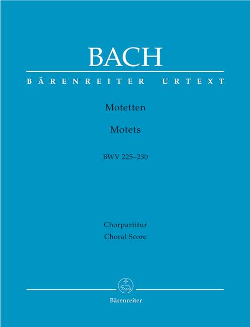 Anderes Coverbild Motetten BWV 225-230