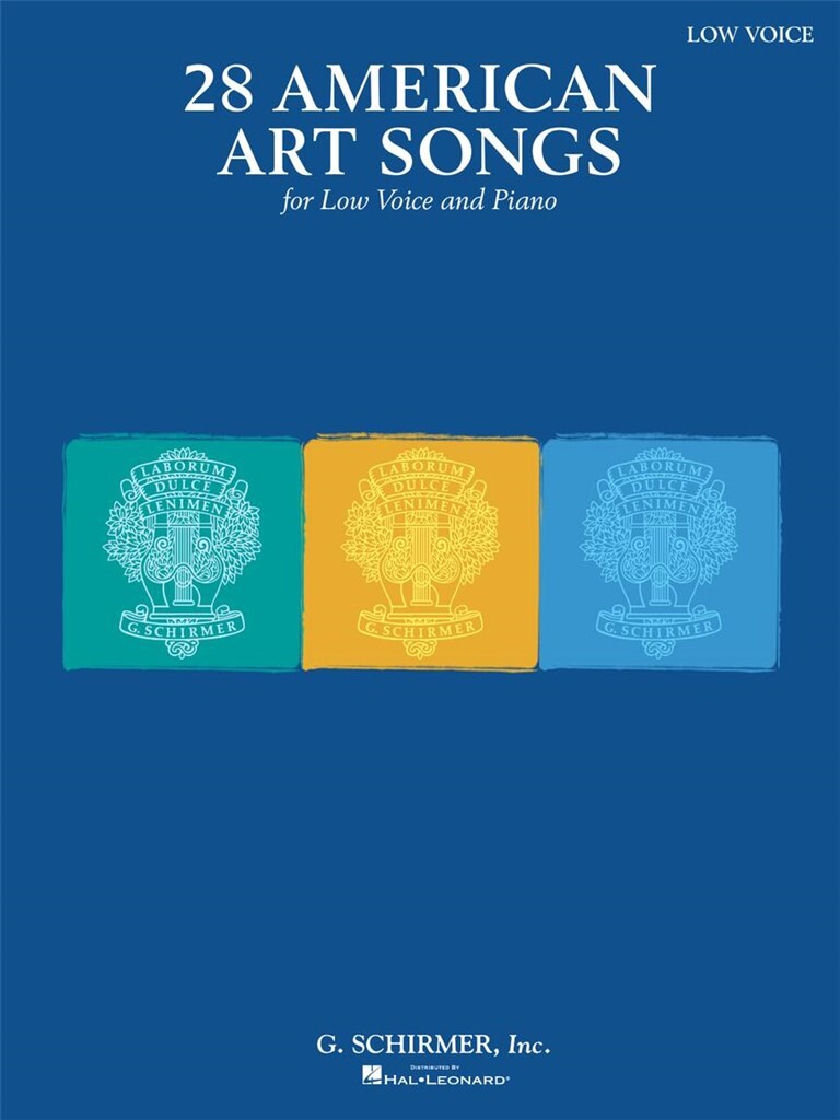 Anderes Coverbild 28 American Art Songs - Tiefe Stimme