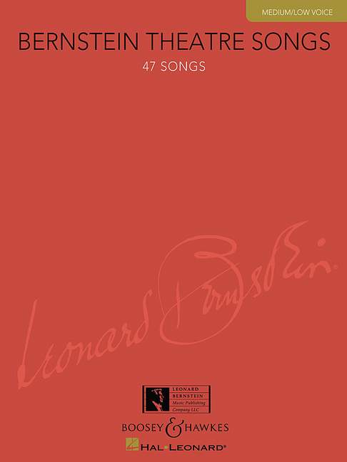 Vorderes Coverbild Bernstein Theatre Songs - Medium/Low Voice