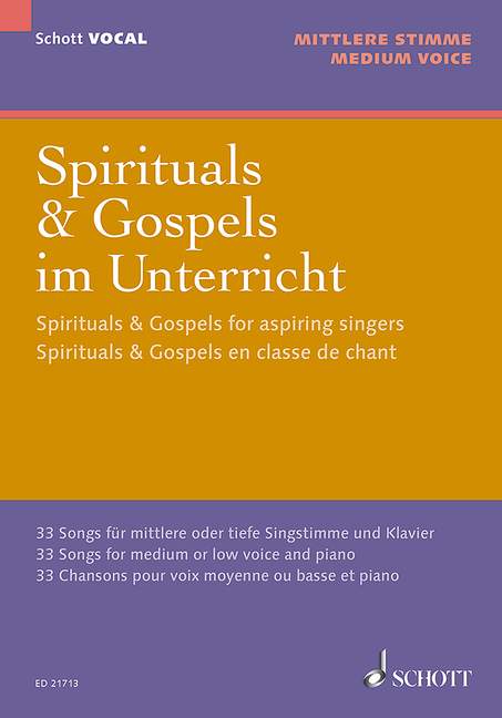 Vorderes Coverbild Spirituals & Gospels im Unterricht