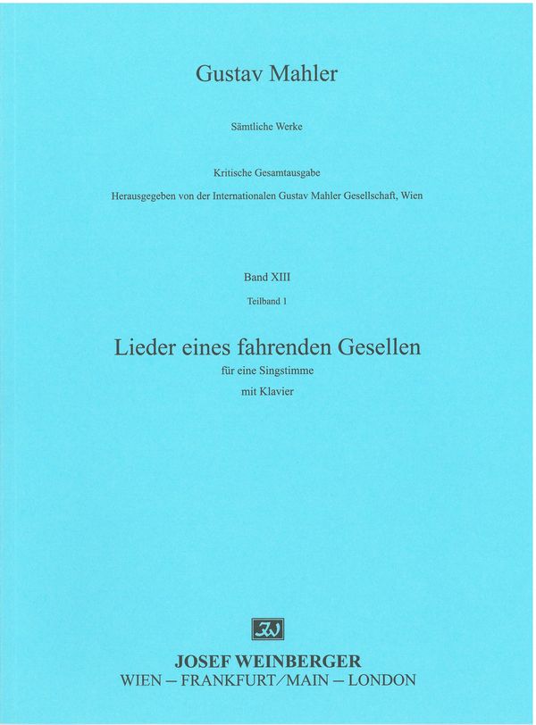 Vorderes Coverbild Lieder eines fahrenden Gesellen